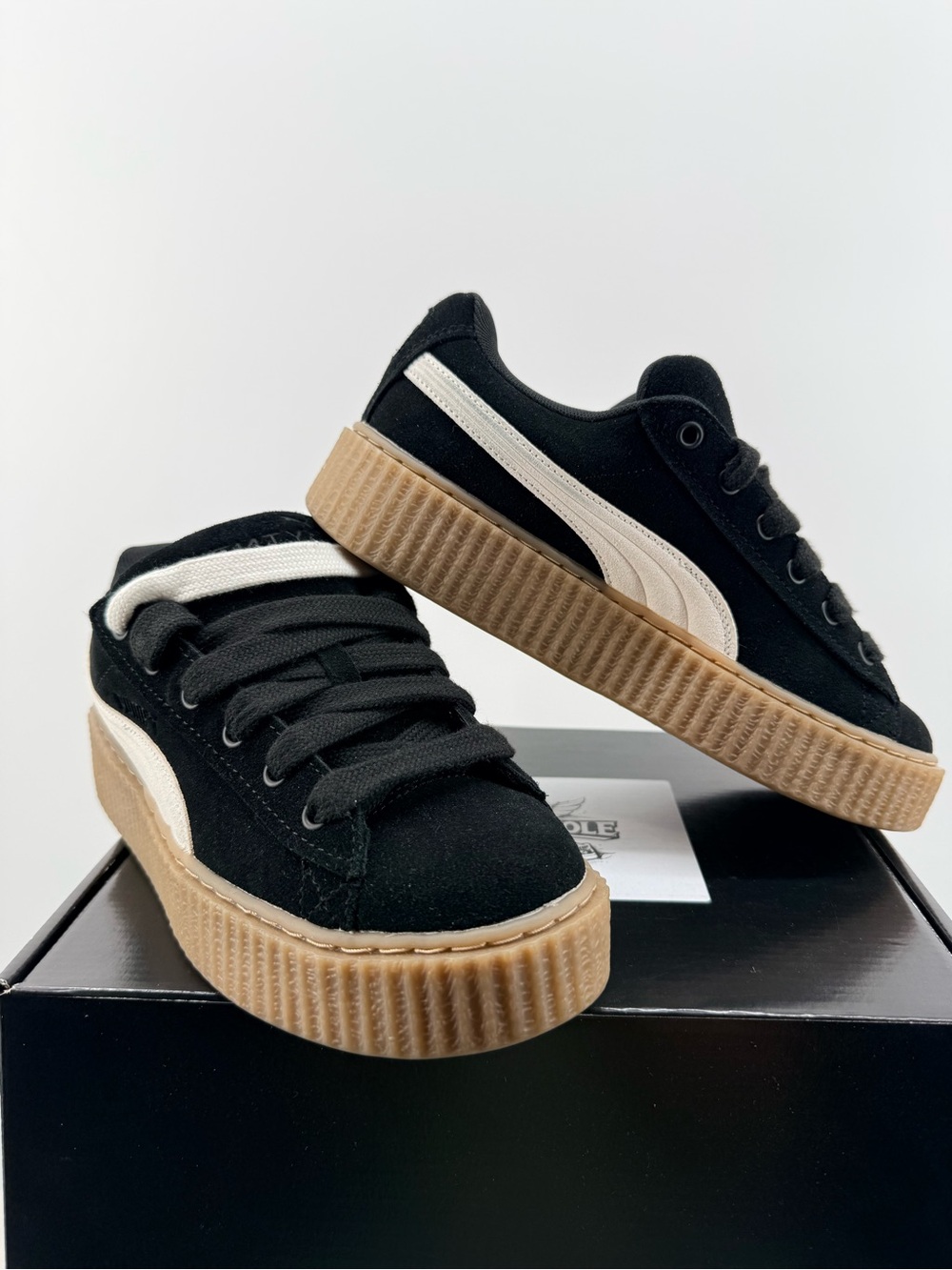 Puma Creeper Phatty- Rihana Fenty Black size 6M/ 8.5W
